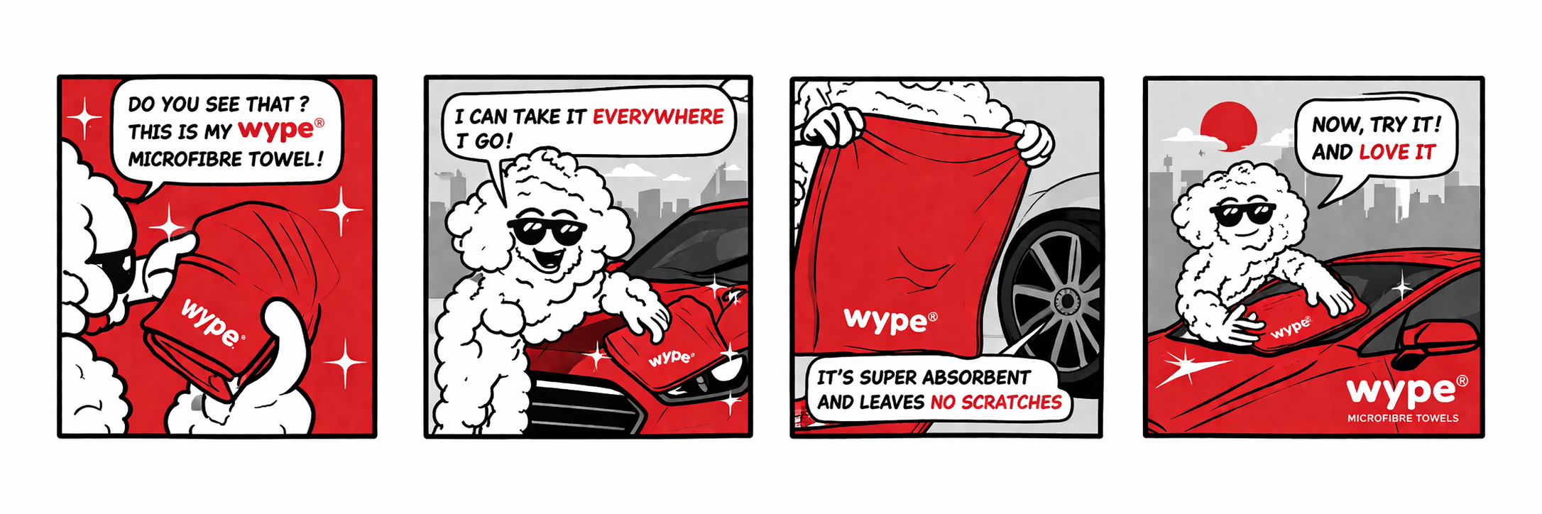wype® comic strip — Just Wype It