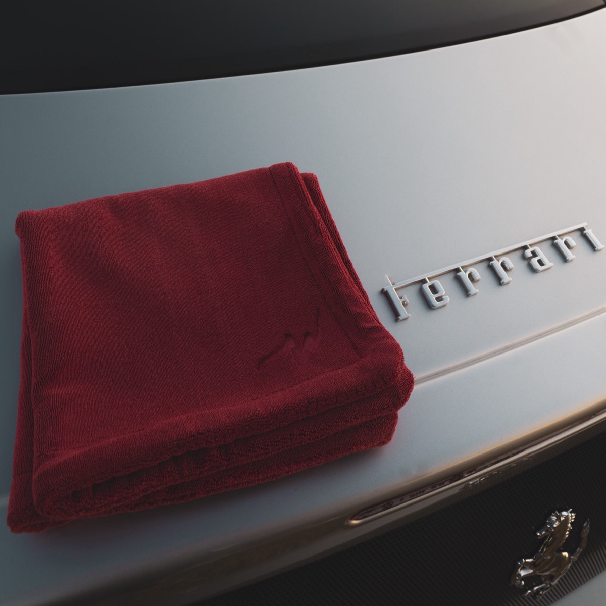 MicroWype+ on Ferrari boot lid